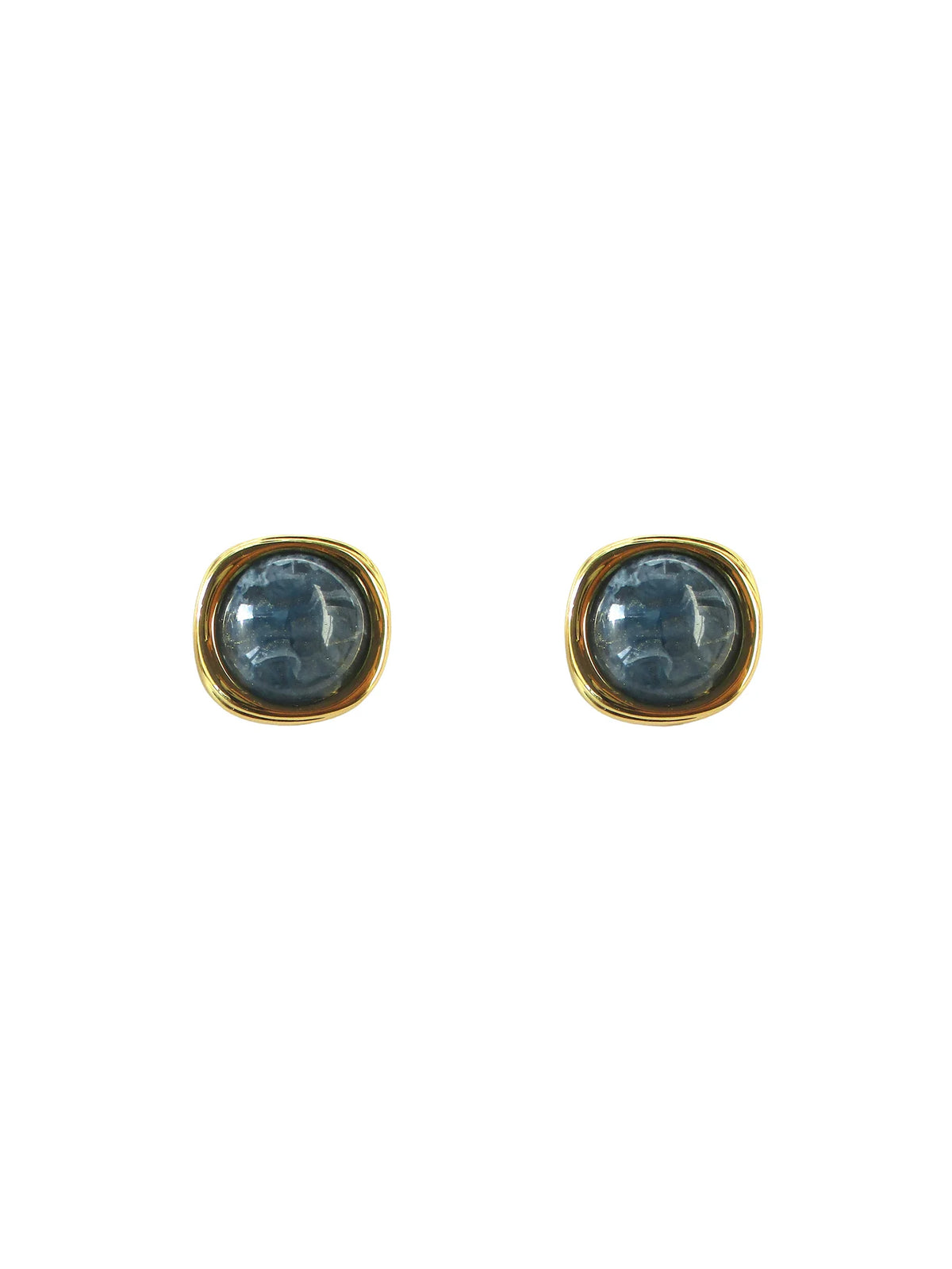 Orecchini bottone cabochon Notturna Dolman