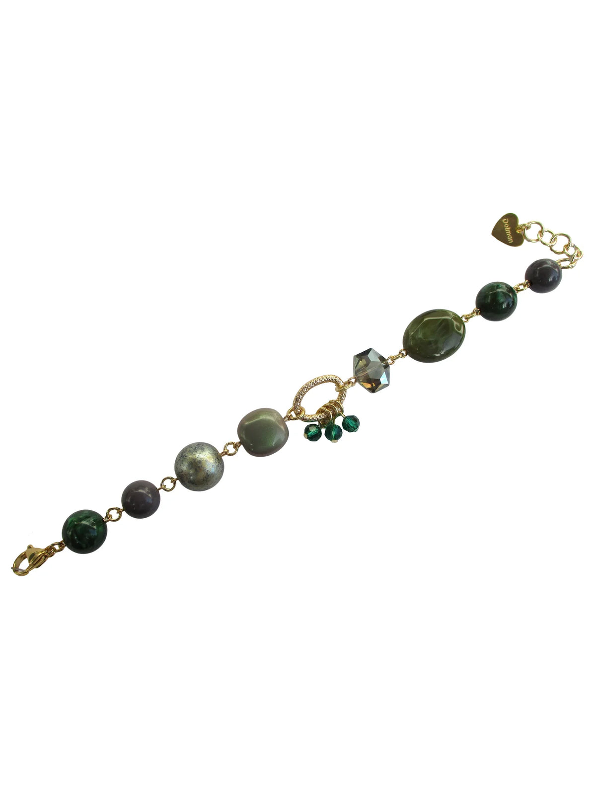 Bracciale in resina e cristallo Potpourri Dolman