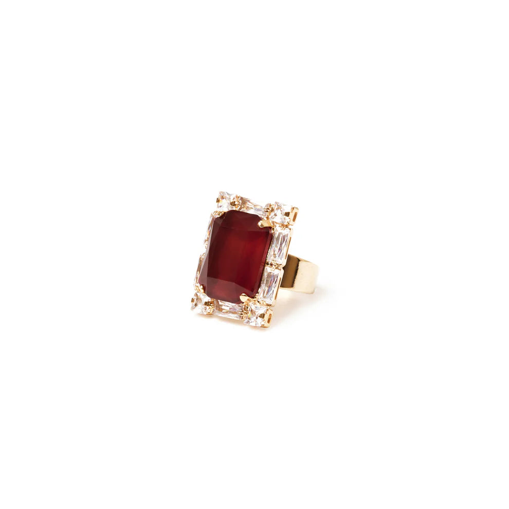 Anello quadrato Semira Sodini