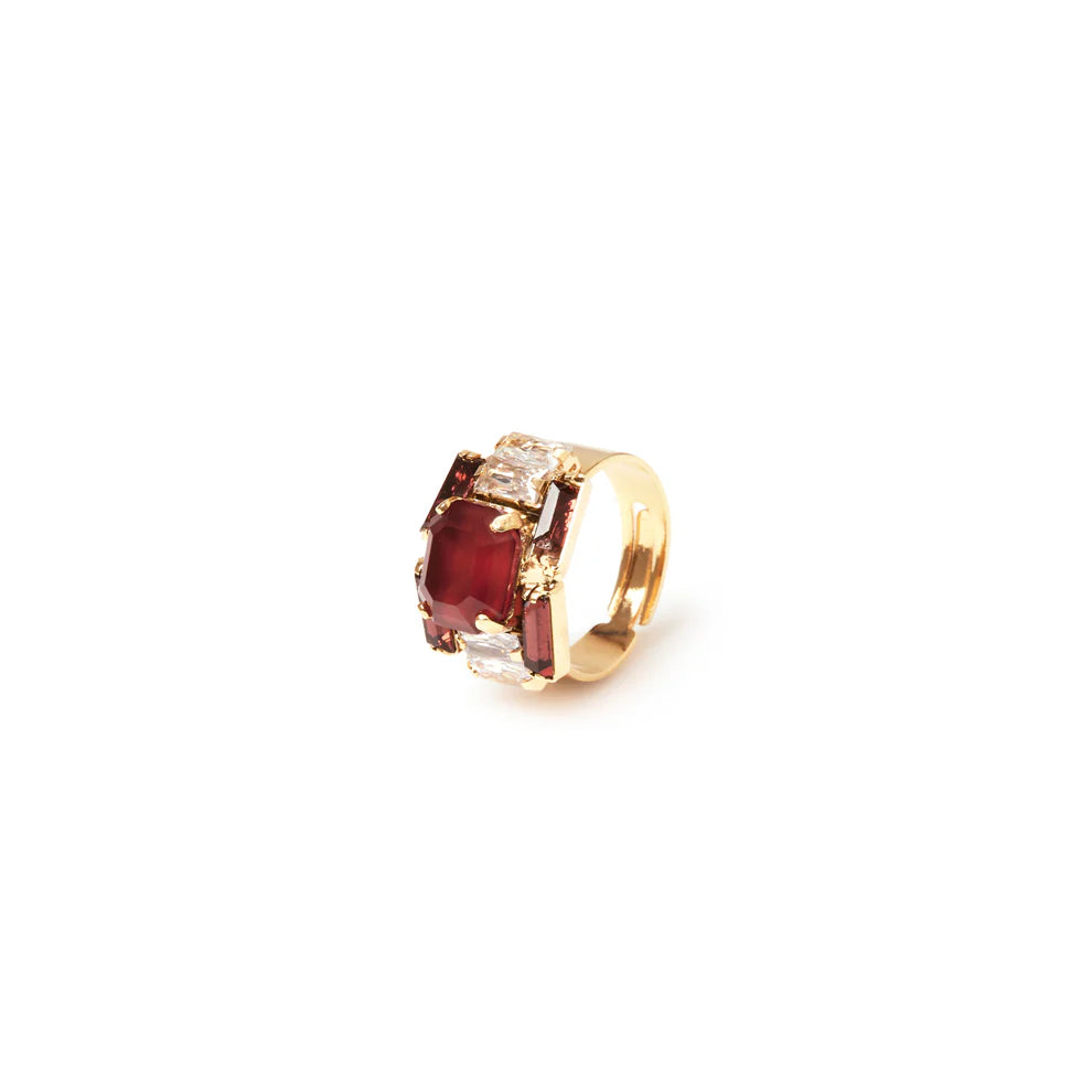 Anello cristalli Semira Sodini