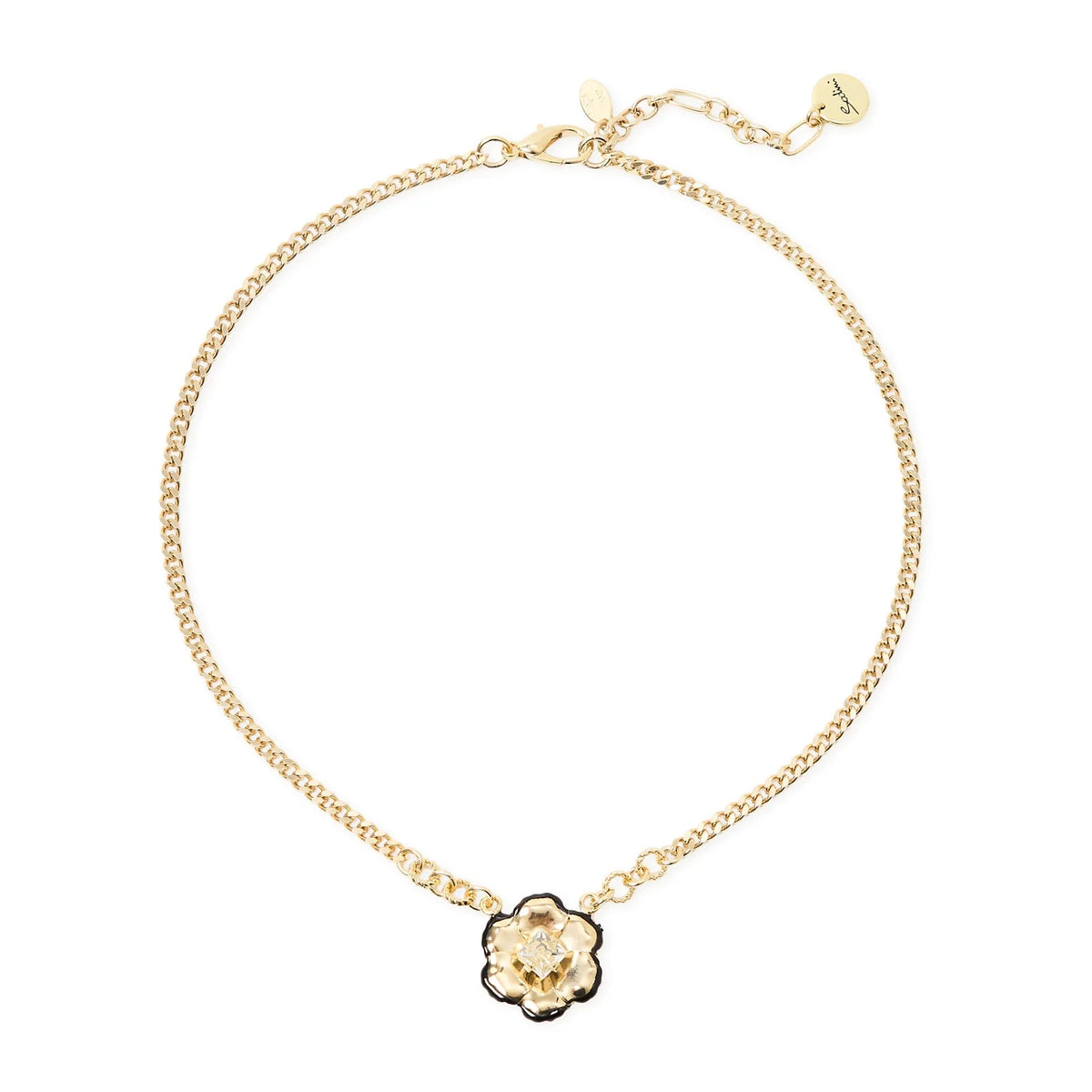 Collana corta groumette fiore La Dame Sodini