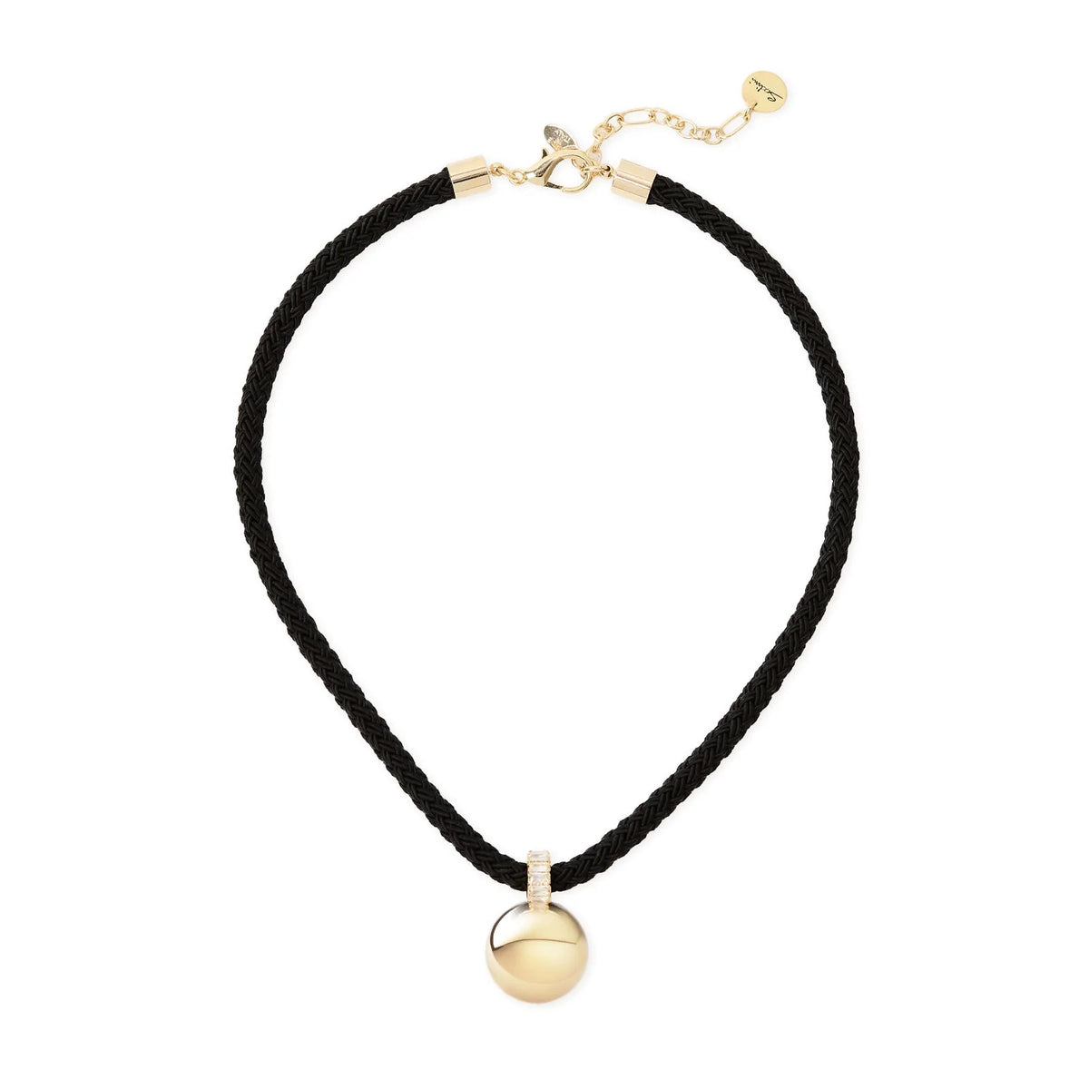 Collana corta cordino sfera Ember Sodini