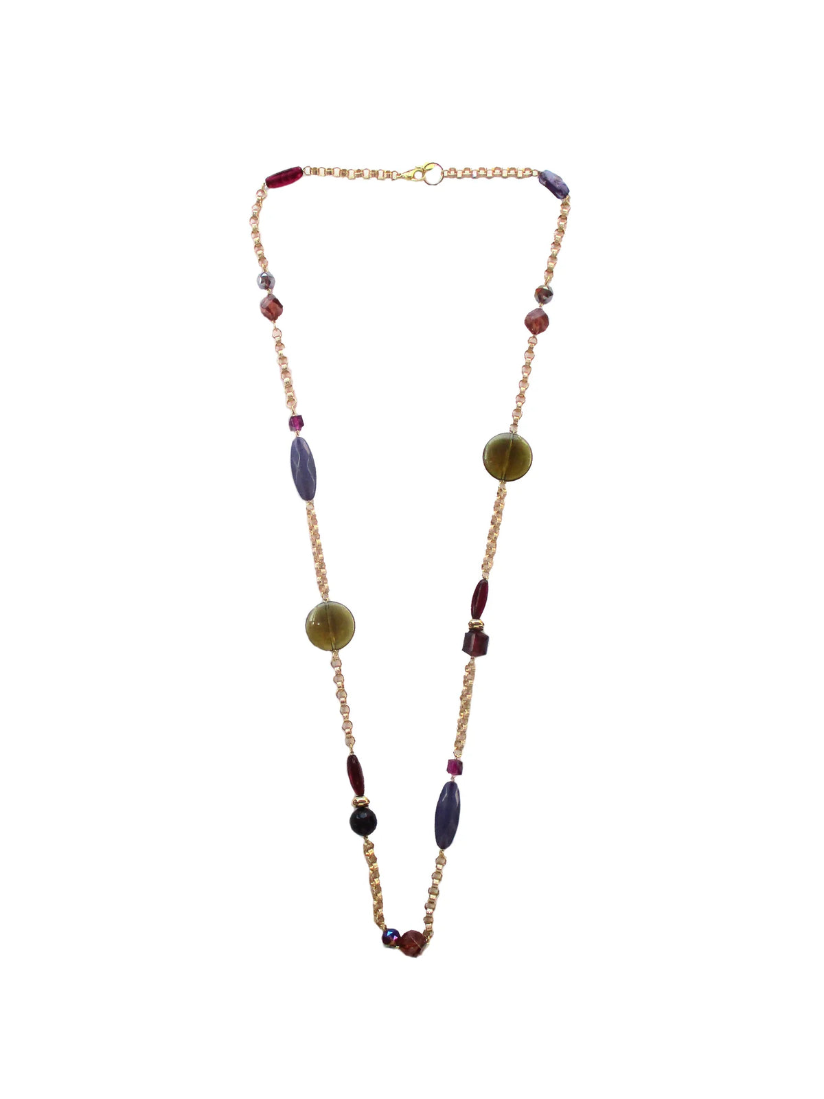 Collana in resina e catena Scandalo Dolman