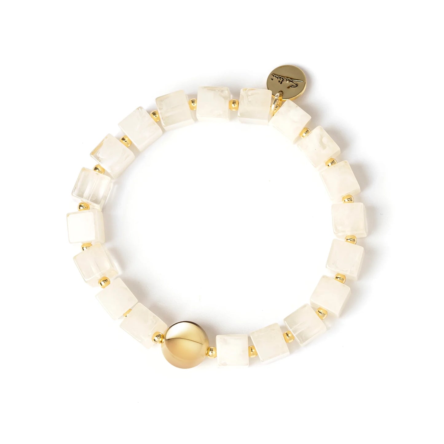 Bracciale elastico a piccoli cubi Kaaba Sodini