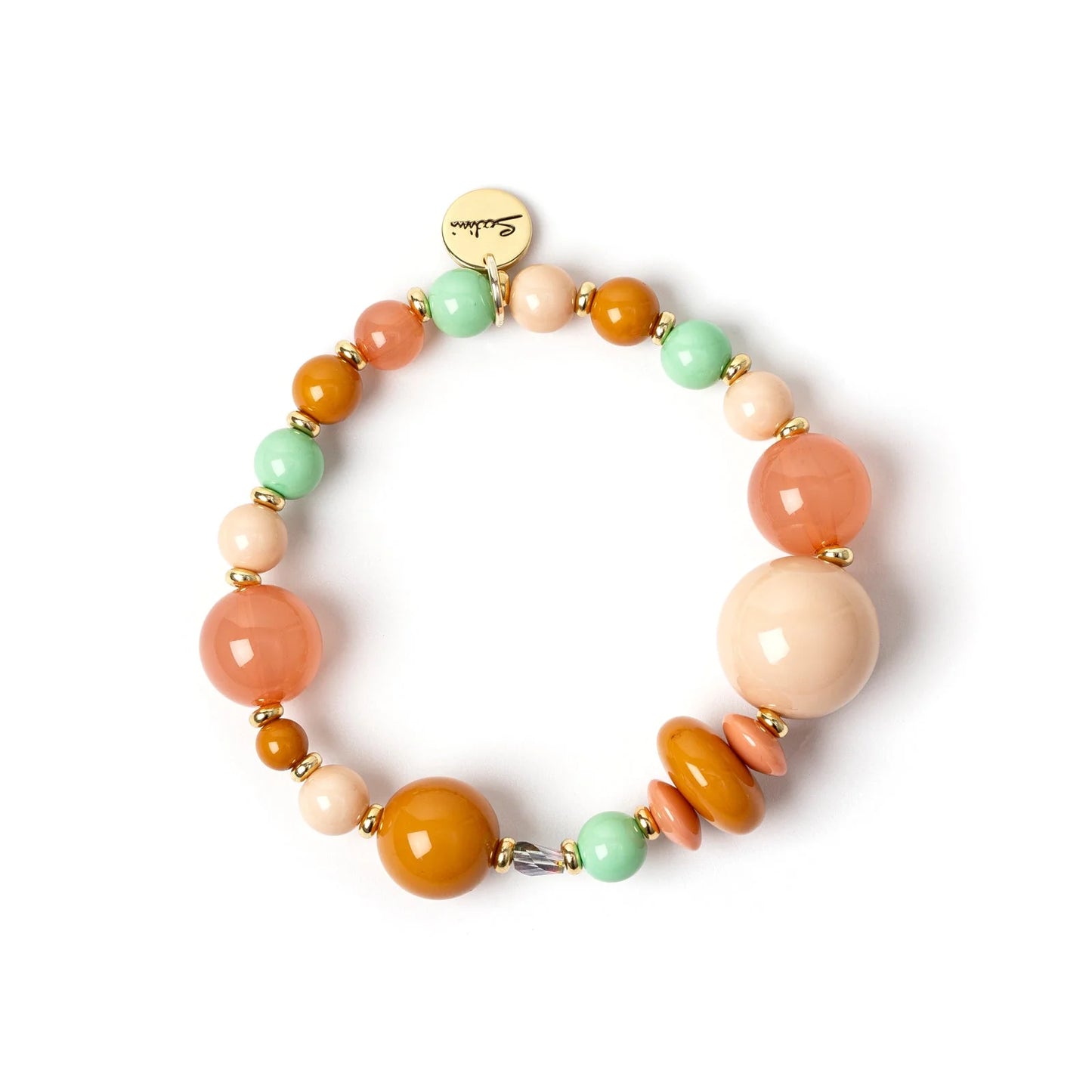 Bracciale elastico boule variegate Chantal Sodini