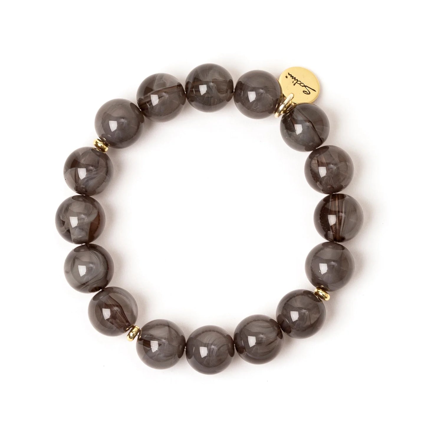 Bracciale elastico a grandi boule Ester Sodini