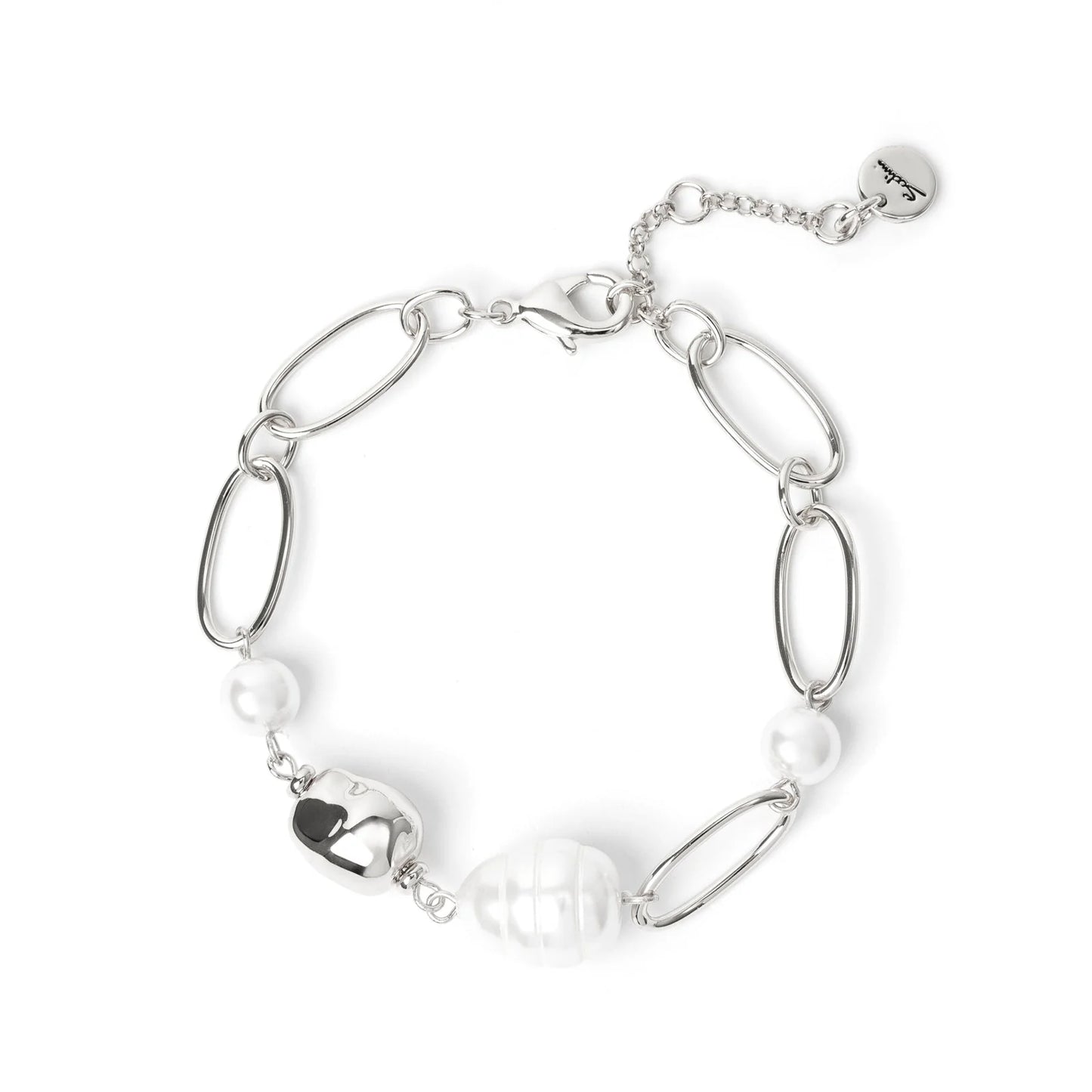 Bracciale catena e perle Leila Sodini