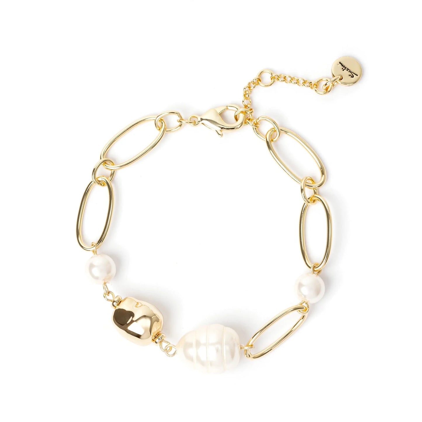 Bracciale catena e perle Leila Sodini