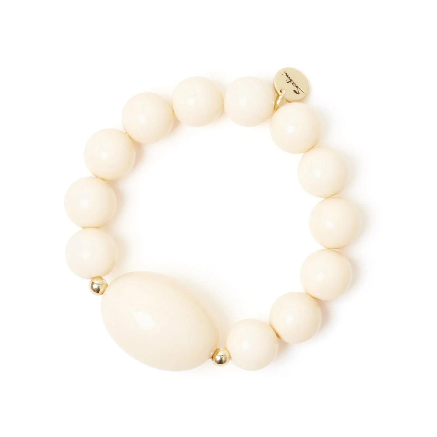Bracciale elastico grandi boule e ovale Vieste Sodini