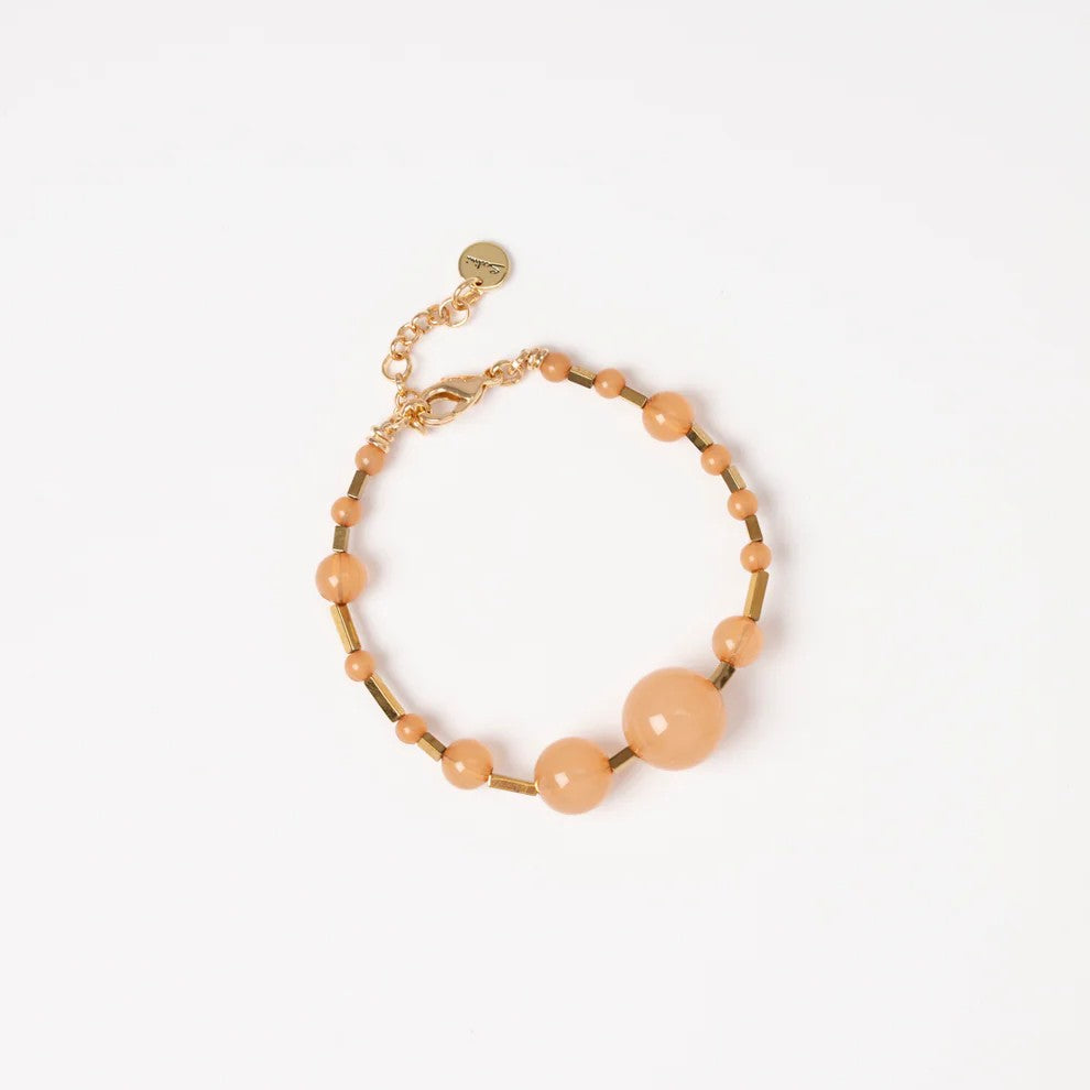 Bracciale sfere e barrette Clorofilla Sodini