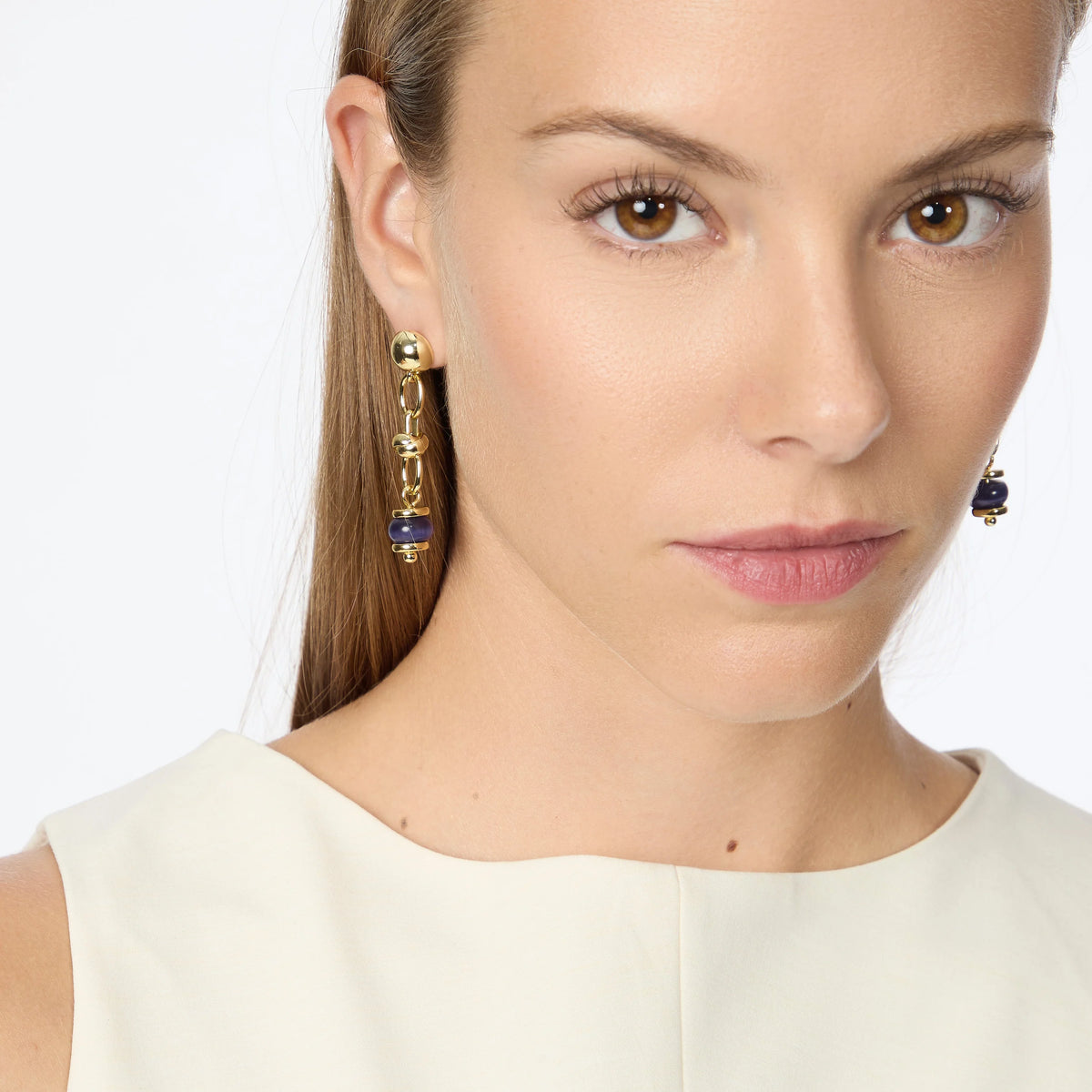 Orecchini maglie ovali fascette boule Modern Muse Sodini