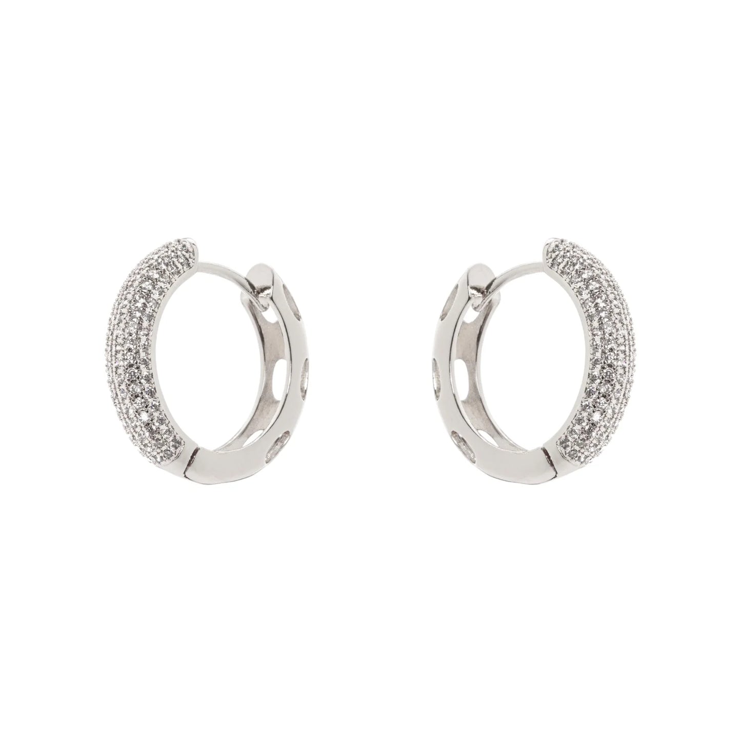 Orecchini mini cerchio leggero Ginevra Sodini