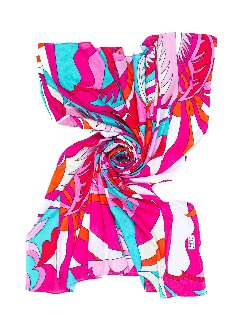 Pareo Multicolor Geometric Print Ayfee