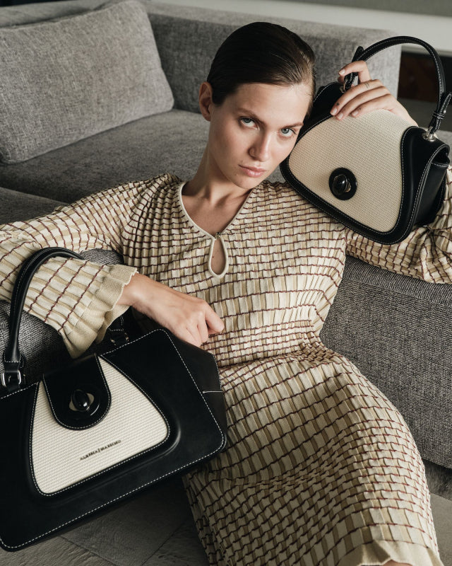 Borsa a mano S1873 Alessia Massimo