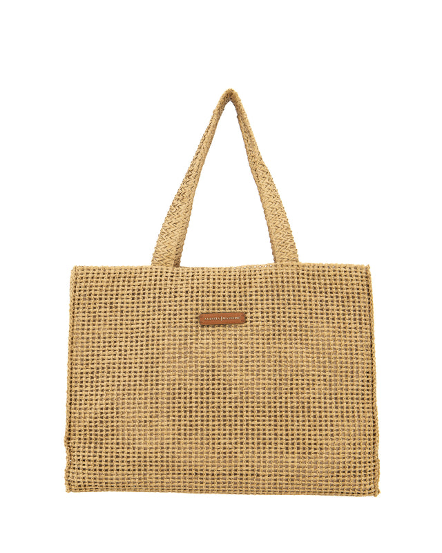 Borsa in rafia SS5703 Alessia Massimo