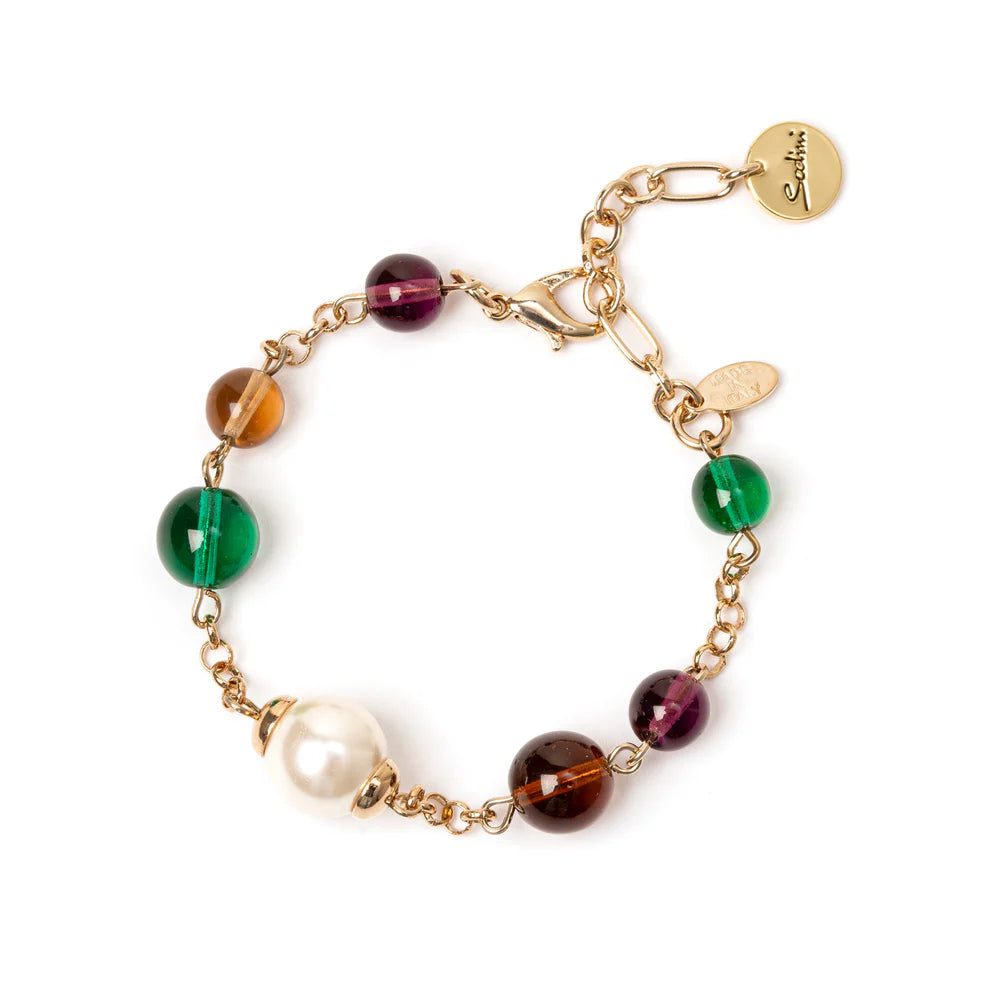 Bracciale perline multicolor Mylitta Sodini