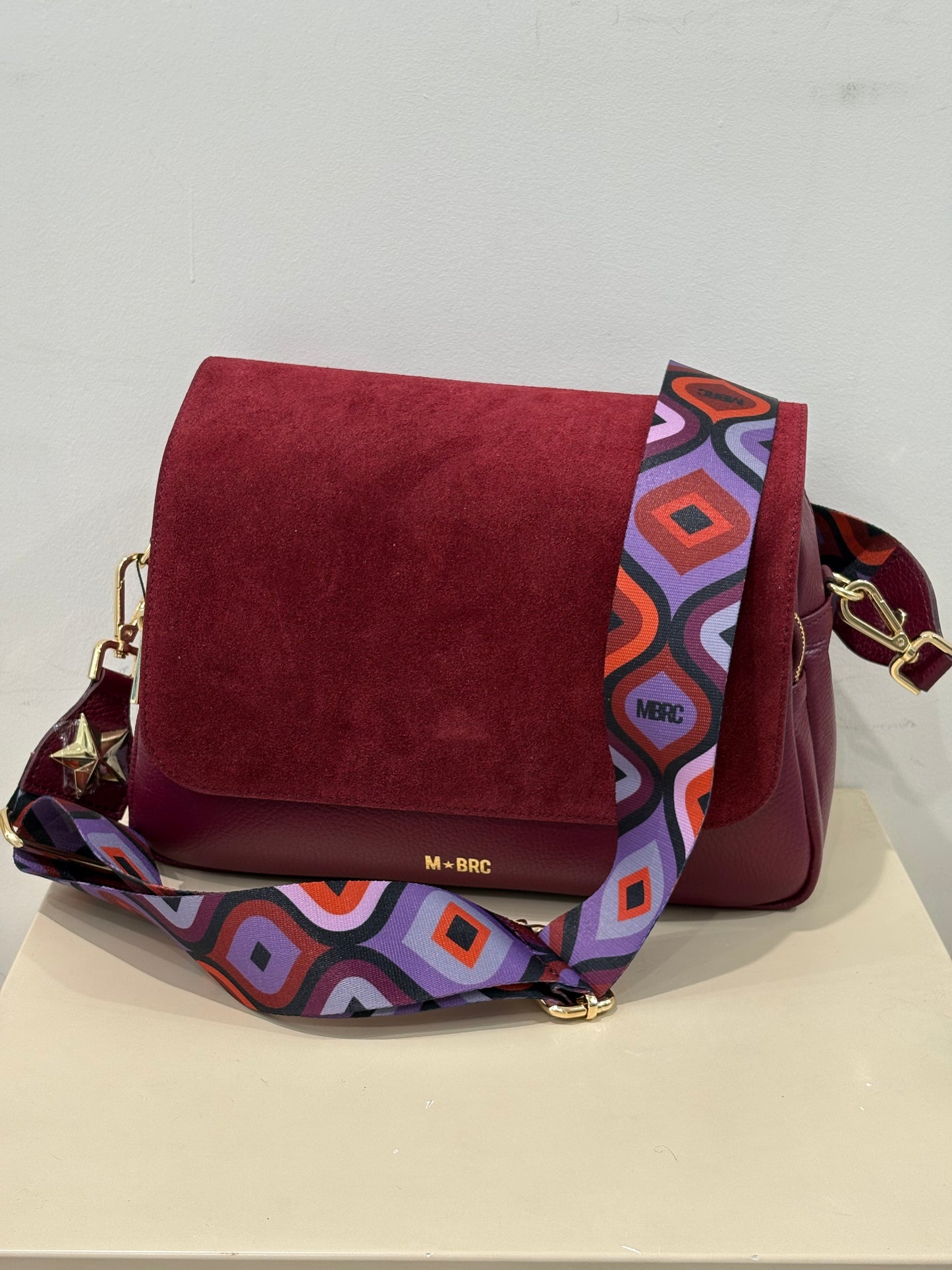 Borsa G070 Obona Suede MBRC