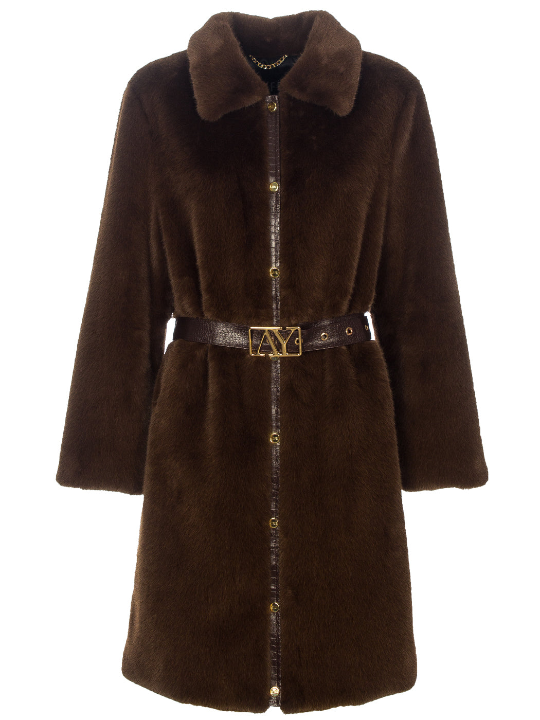 Giacca Lunga Ecopelliccia Ayfee