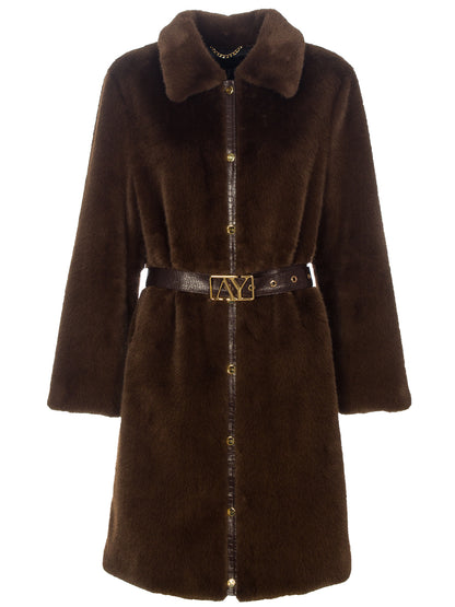 Giacca Lunga Ecopelliccia Ayfee