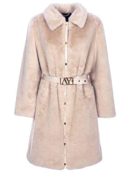 Giacca Lunga Ecopelliccia Ayfee