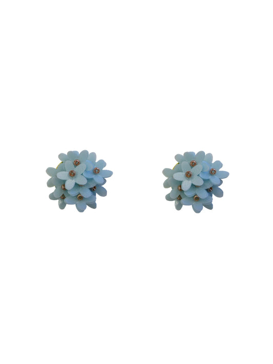 Orecchini a bottoncino cuciti con fiorellini Giada Dolman