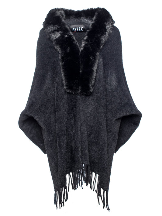 Mantella con frange Ayfee