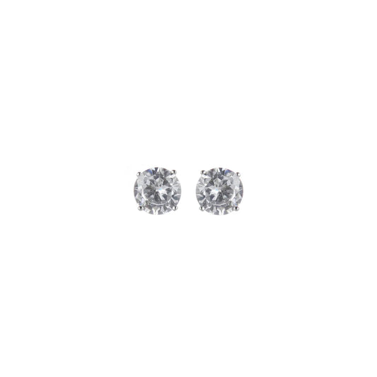Orecchini in argento con zircone Pearl Sodini