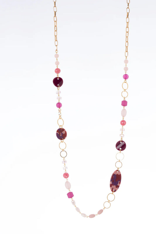 Collana lunga con elementi incatenati Sleeping Satellite Sodini