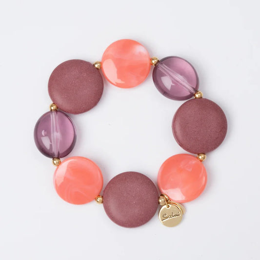 Bracciale elastico con elementi alternati Sleeping Satellite Sodini
