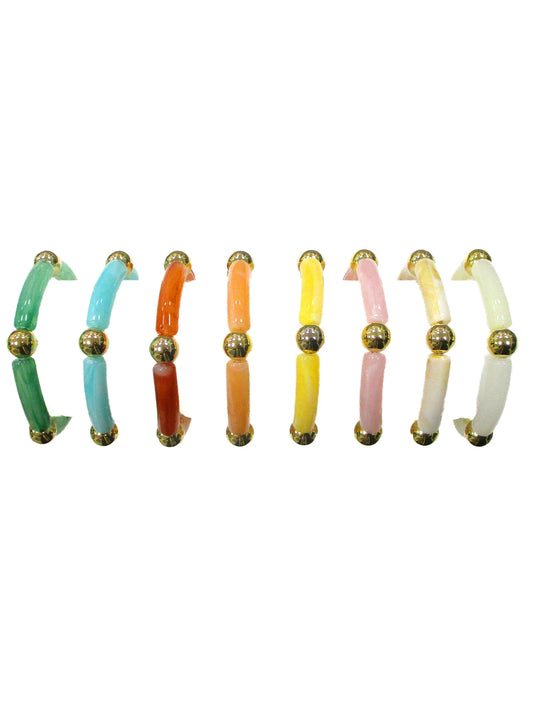 Bracciale elastico in resina Tapioca Dolman