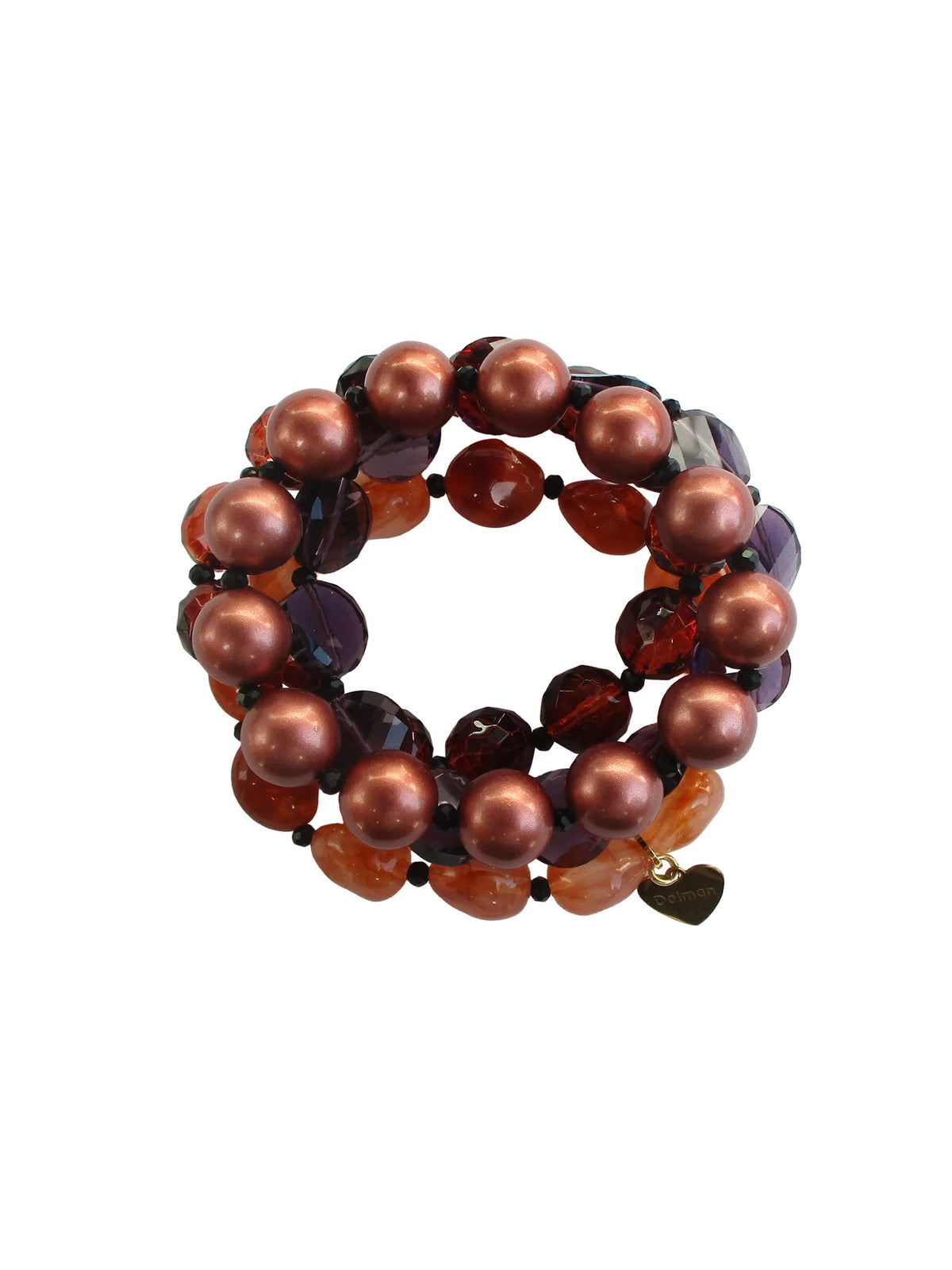 Set di quattro bracciali elastici Curry Dolman