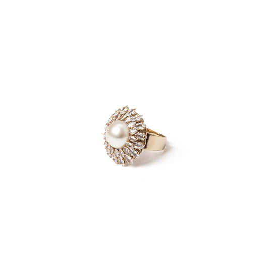 Anello con top a fiore Olga Sodini