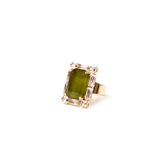 Anello quadrato Semira Sodini