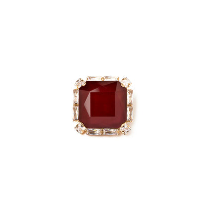 Spilla quadrata Semira Sodini