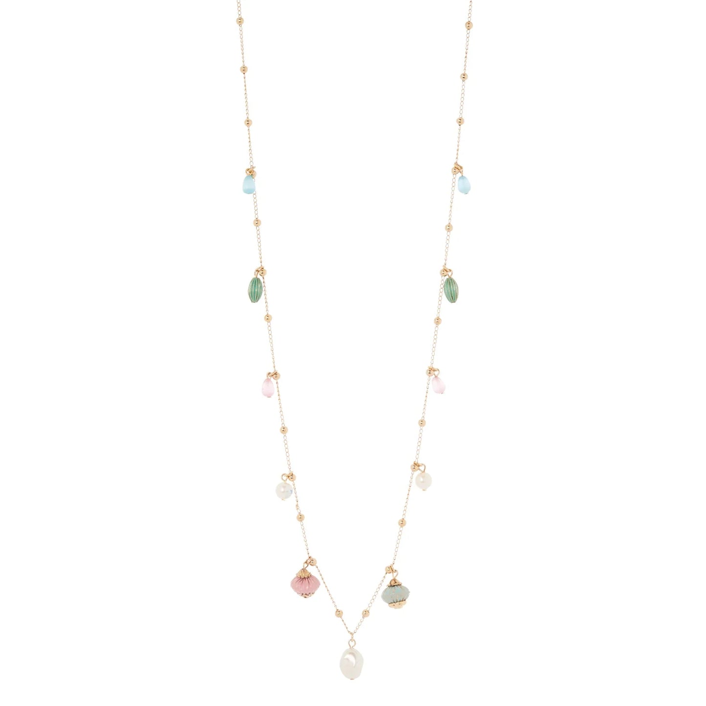 Collana lunga con piccoli pendenti Tarocchi Sodini