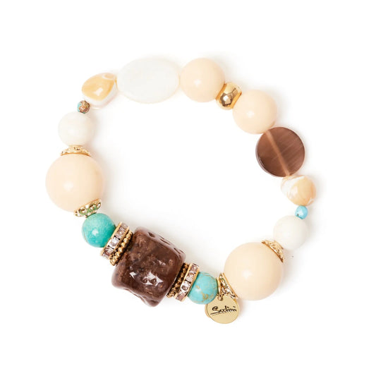 Bracciale elastico grandi sfere Maresia Sodini