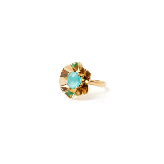 Anello con piccolo fiore Ribera Sodini