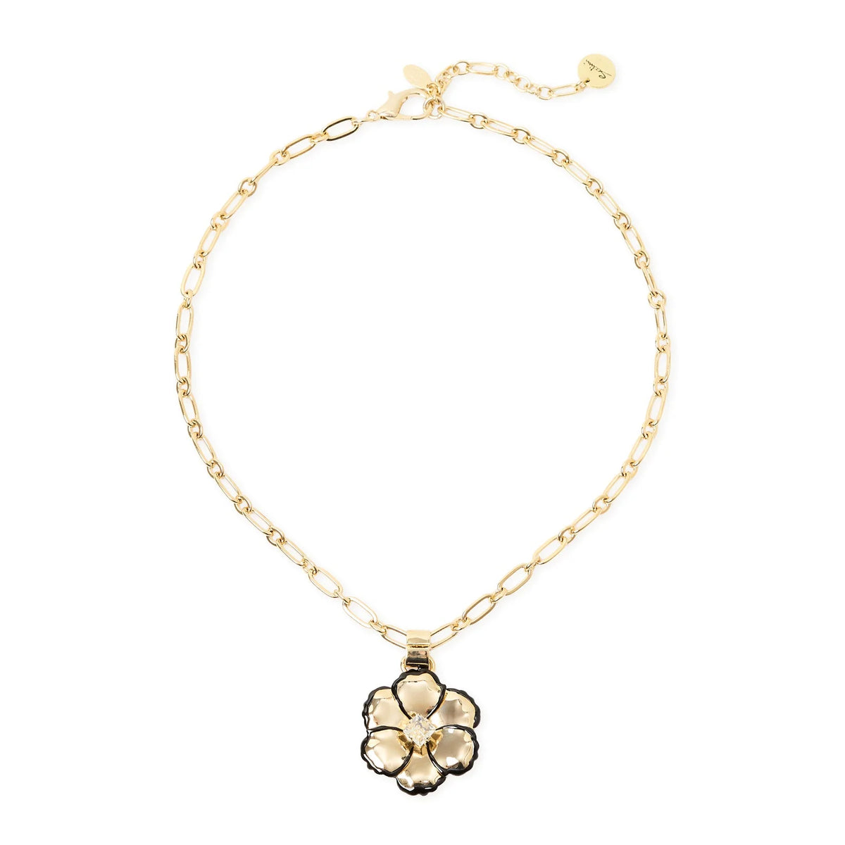 Collana corta forzatina fiore La Dame Sodini