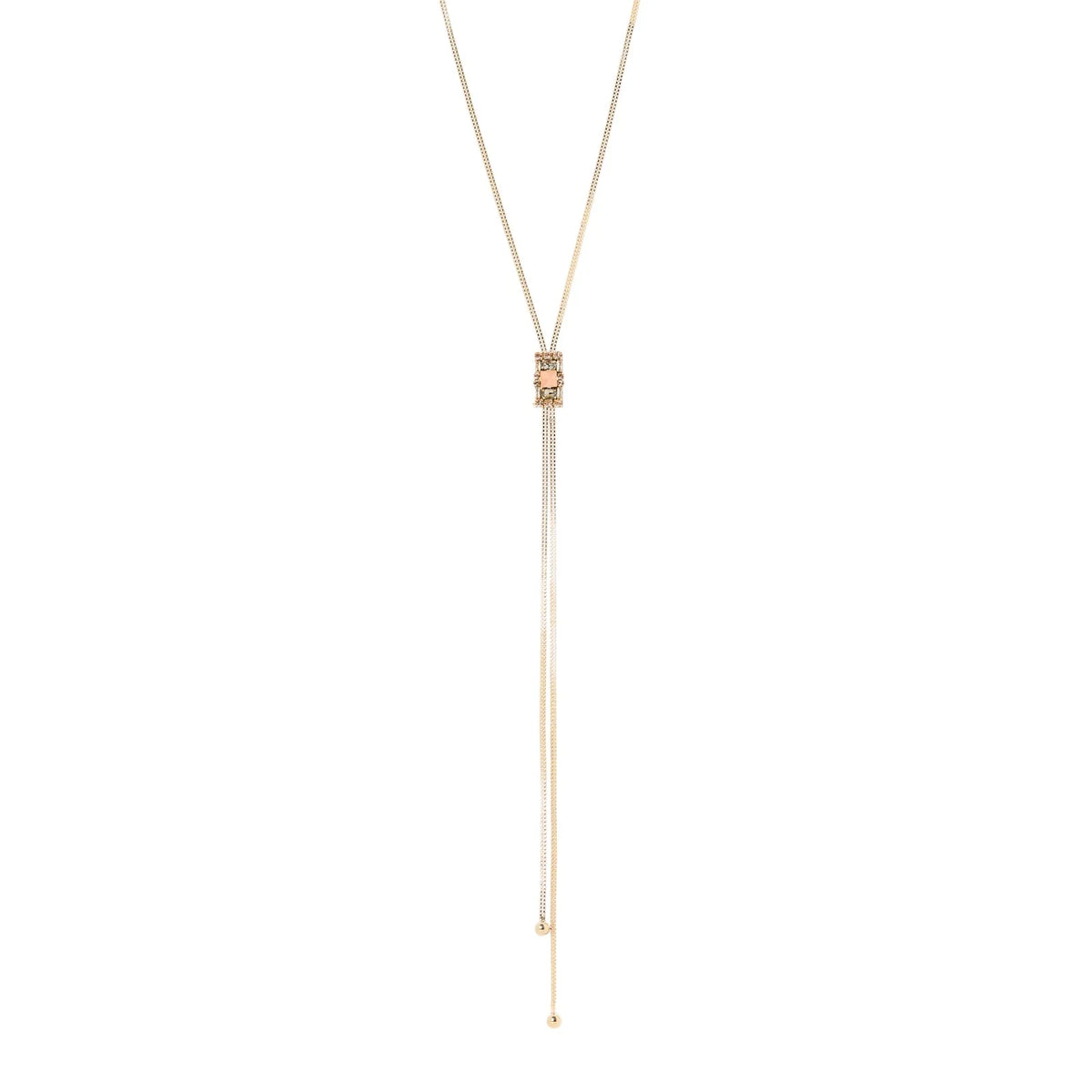 Collana cravatta charm geometrico Hera Sodini