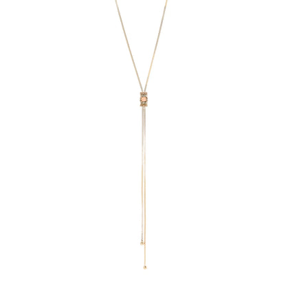 Collana cravatta charm geometrico Hera Sodini