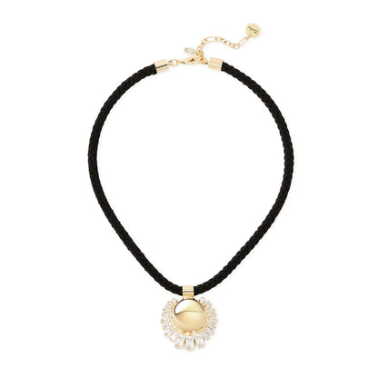 Collana corta semisfera cristalli Ember Sodini