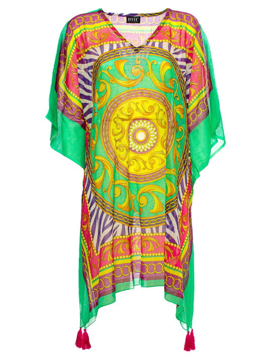 Kaftano Foulard Print Ayfee