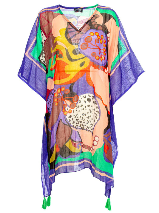 Kaftano Abstract Print Ayfee