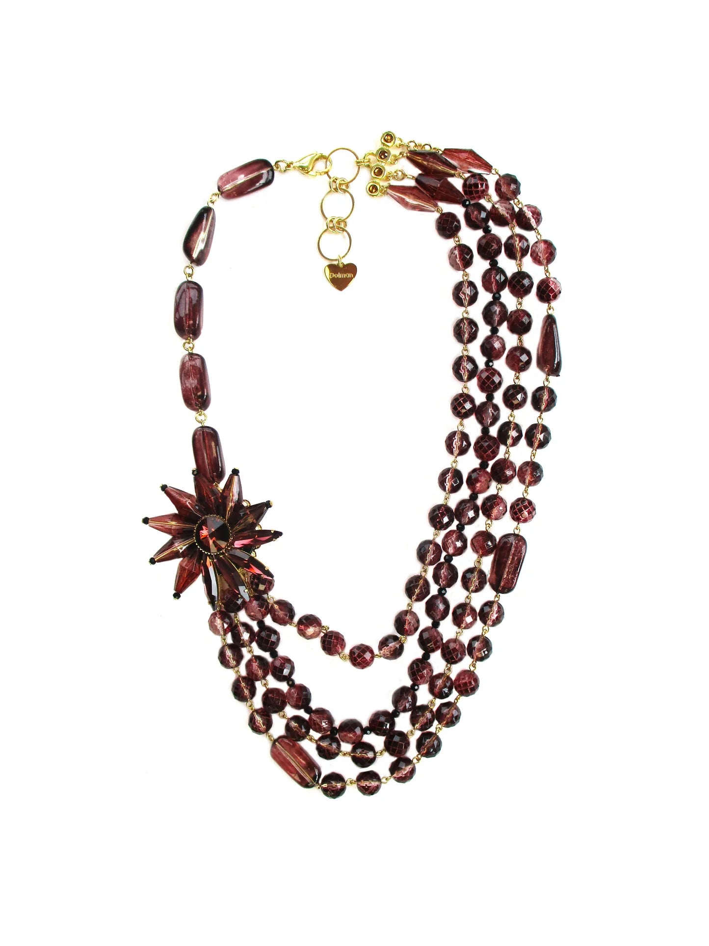 Collana fiore Coffee Dolman