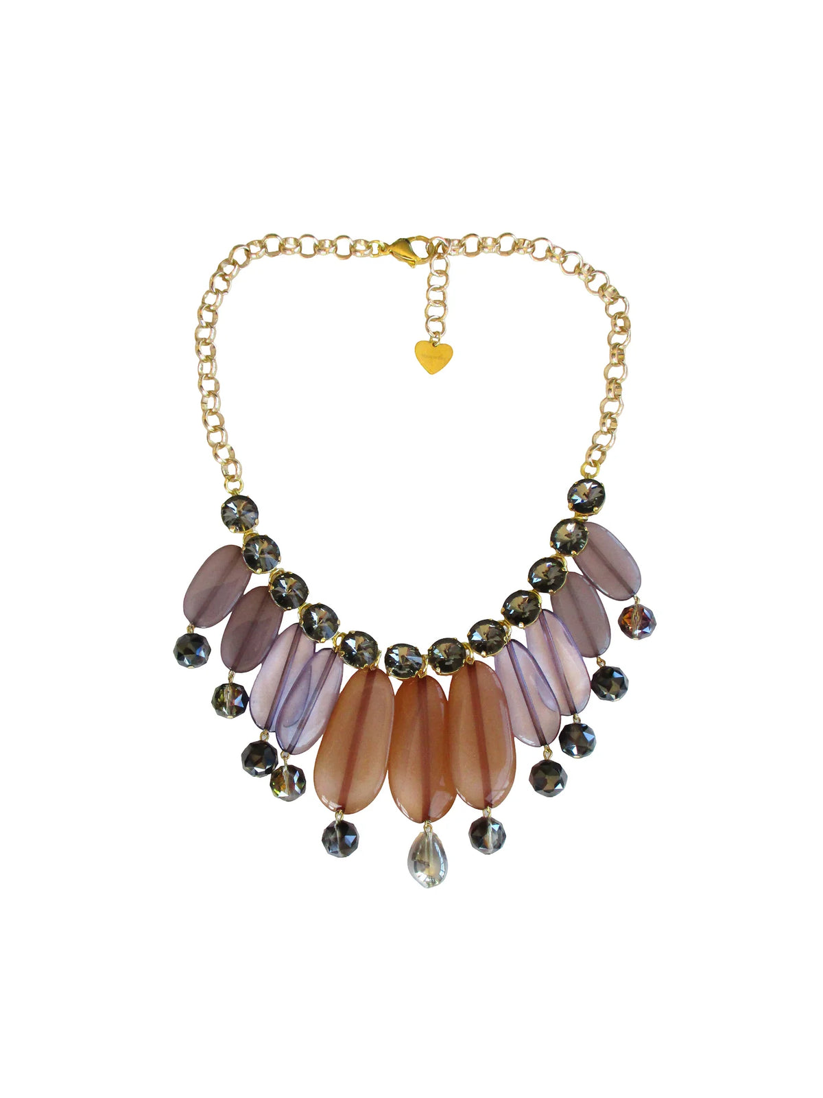 Girocollo con charms Canapa Dolman