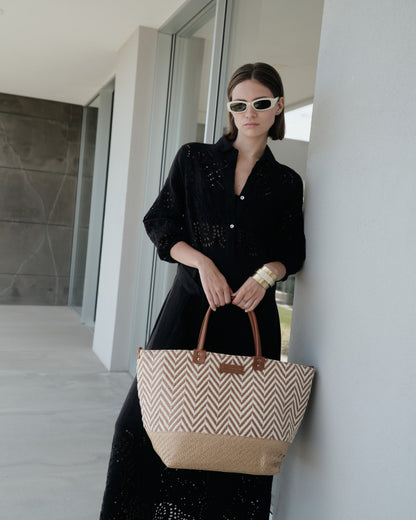 Borsa in juta S3107 Alessia Massimo