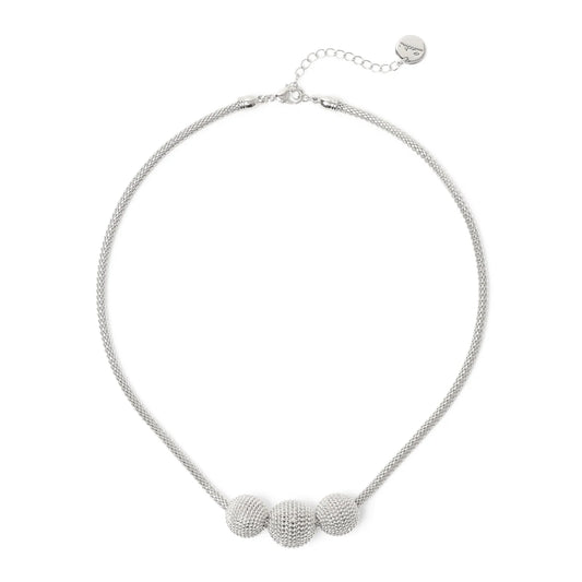 Girocollo catena e tre sfere Pompei Sodini