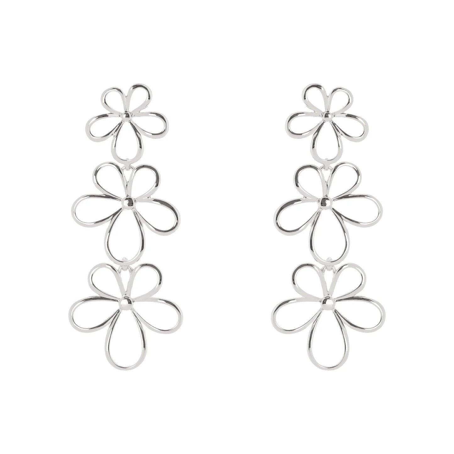 Orecchini a tre fiorellini Daisy Sodini