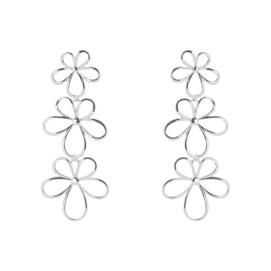 Orecchini a tre fiorellini Daisy Sodini