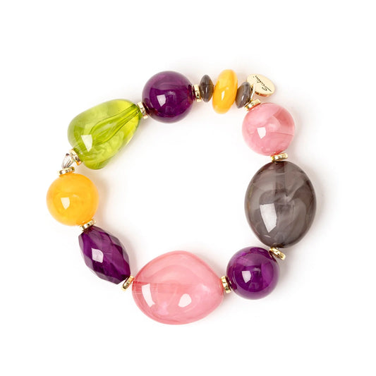 Bracciale elastico a grandi elementi Ester Sodini